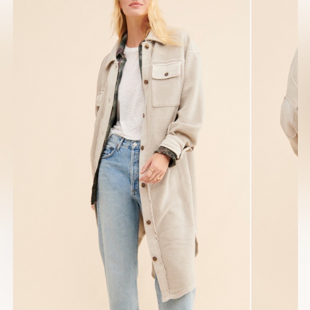 Free People Long Ruby Jacket